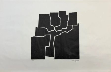 Etching Chillida - Beltza V