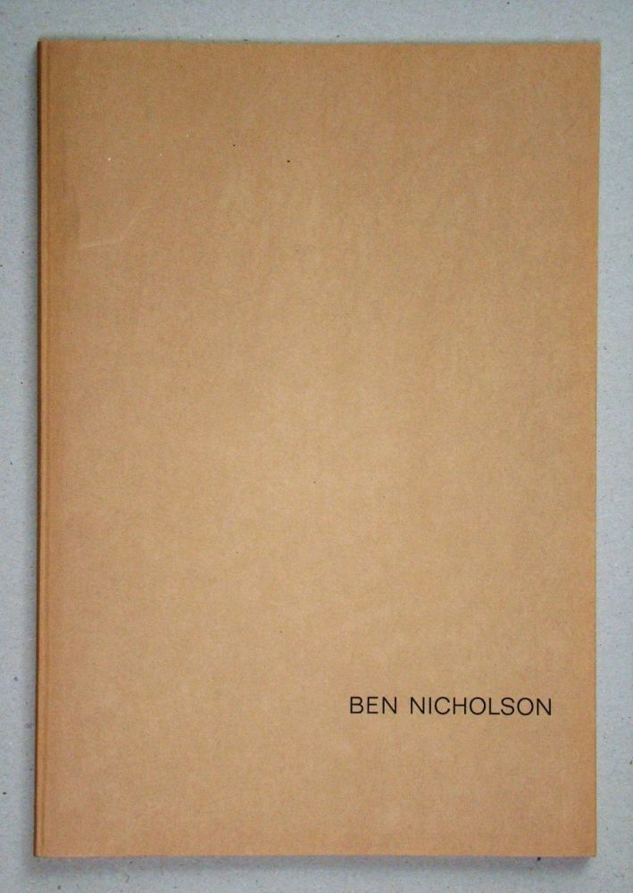 Illustrated Book Nicholson - Ben Nicholson