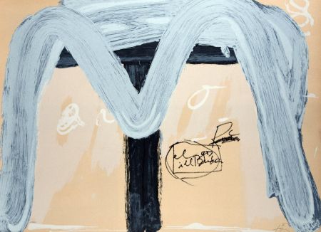 Lithograph Tàpies - Berliner Suite