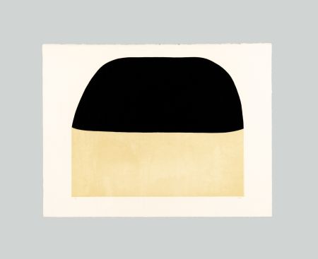 Lithograph Burri - Bianchi e neri I-E
