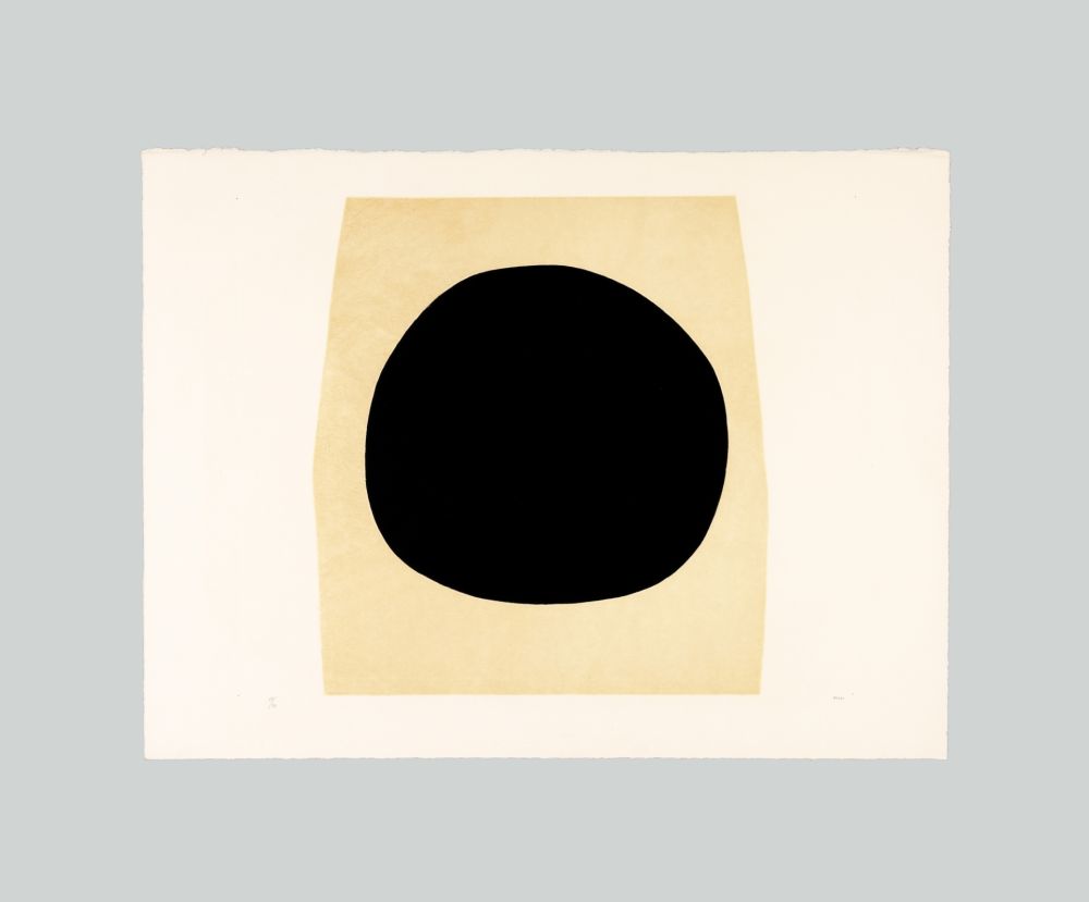 Lithograph Burri - Bianchi e neri I-F