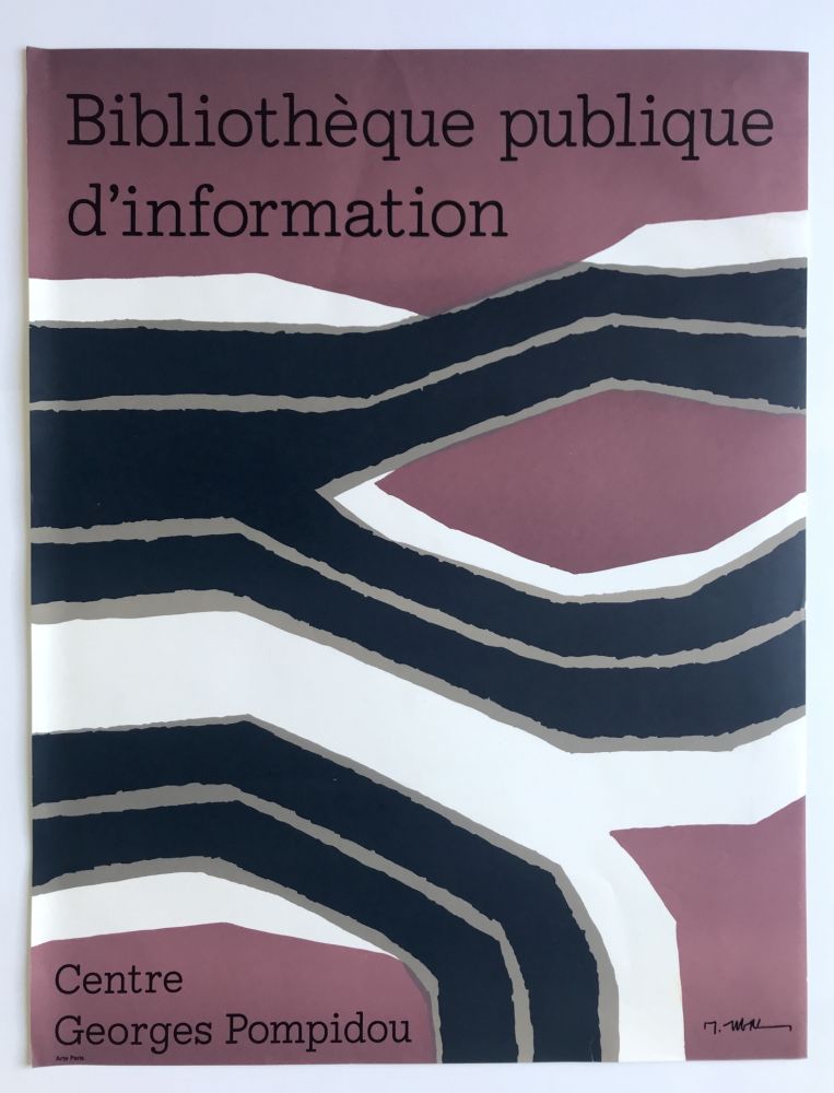 Poster Ubac - Bibliothèque publique d'Information (BPI) / Centre Pompidou