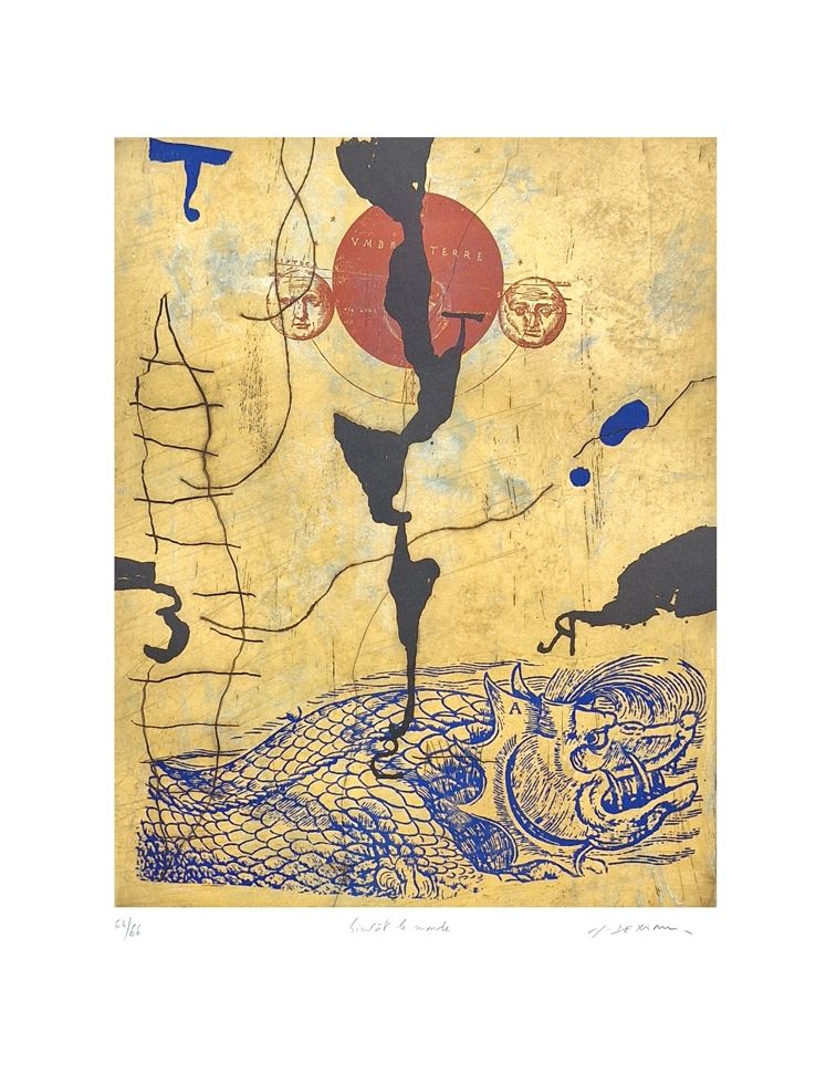 Etching Texier - Bientôt le monde