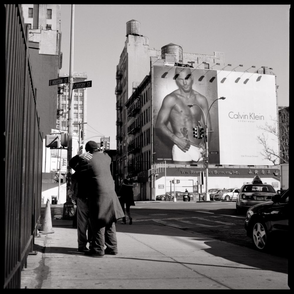 Photography Deruytter - Billboards, NY: Houston and Crosby Streets (CK 5)