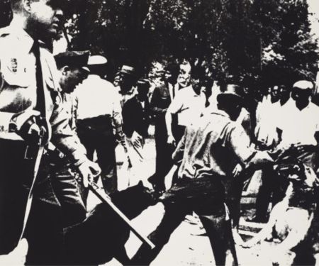 Screenprint Warhol - Birmingham Race Riot (F.S. II.3)