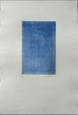 Etching Ràfols Casamada - Blau