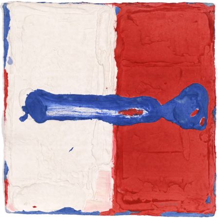 Etching Bogart - Bleu, blanc, rouge