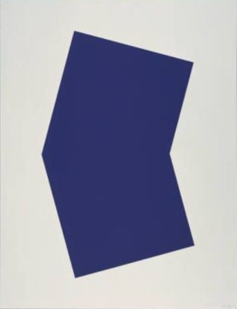 Lithograph Kelly - Blue