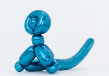 Multiple Koons - Blue Balloon Monkey