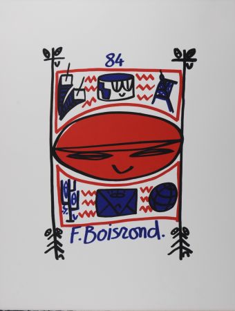 Screenprint Boisrond - Boisrond, 1984 - Hand-signed