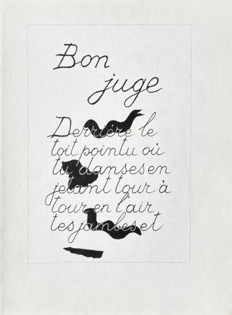 Lithograph Braque - Bon juge