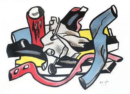 Lithograph Leger - Branches