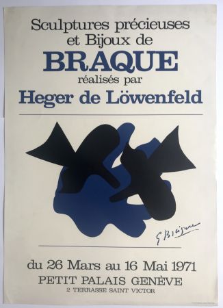 Poster Braque - Braque & Heger de Löwenfeld / Petit Palais, Genève