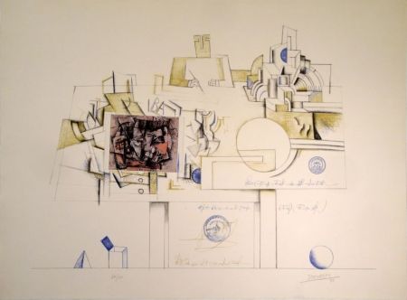 Lithograph Steinberg - Braque Postcard