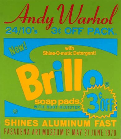 Screenprint Warhol - Brillo Soap Pads