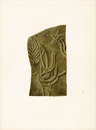 Lithograph Braque - Bronze