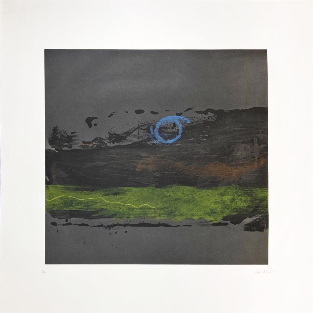 Etching Frankenthaler - Broome Street at Night