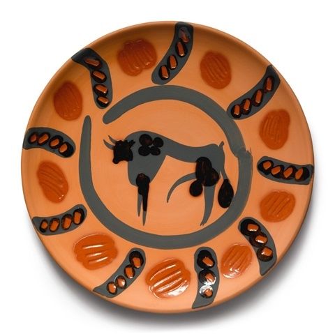 Ceramic Picasso - Bull 1957, January 22nd
