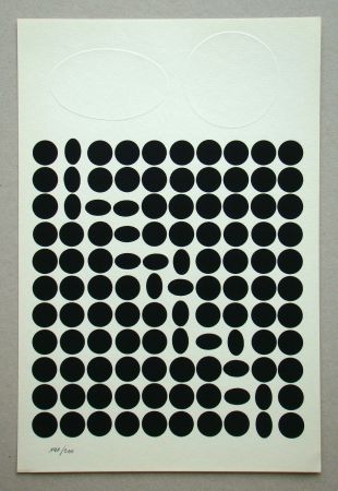 Screenprint Vasarely - Bételgeuse - relief