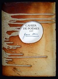 Illustrated Book Miró - Cahier de poemes 1937 