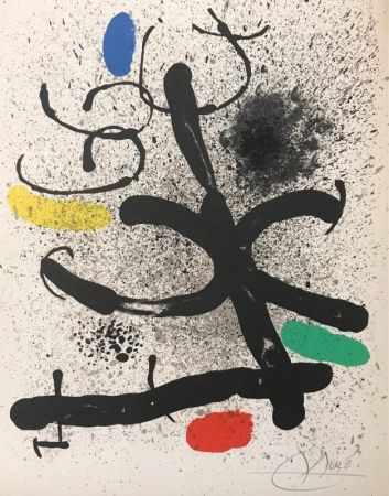 Lithograph Miró - Cahier d'Ombres 