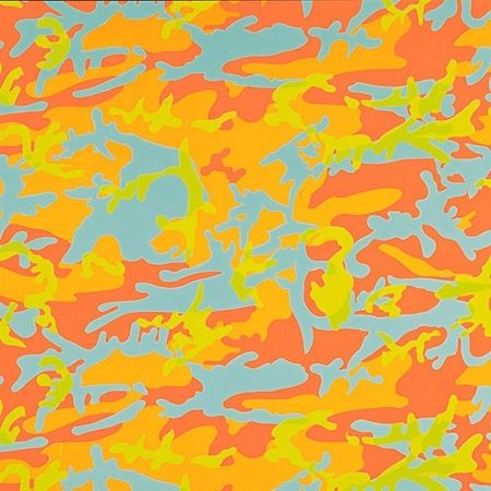 Screenprint Warhol - Camouflage 413 by Andy Warhol