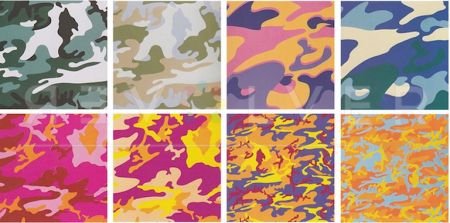 Screenprint Warhol - Camouflage Complete Portfolio
