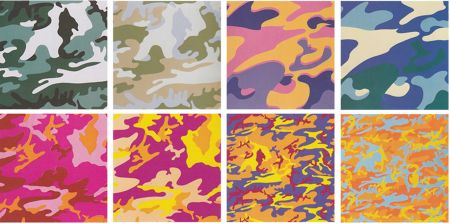 Screenprint Warhol - Camouflage Complete Portfolio