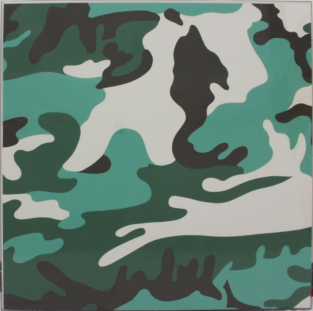 Screenprint Warhol - Camouflage (FS II.406)
