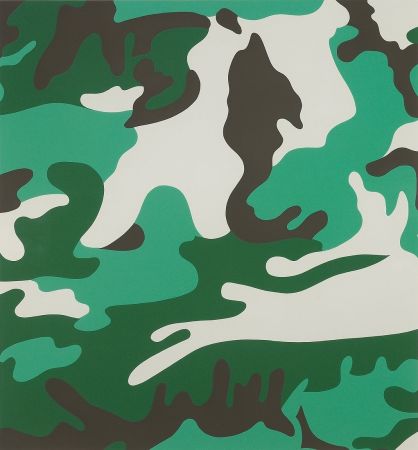 Screenprint Warhol - Camouflage (FS II.406)