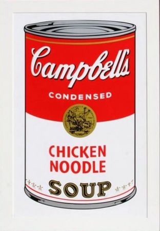 Screenprint Warhol - Campbell’s Chicken Noodle Soup (II.45)