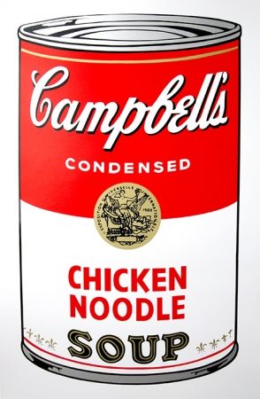 Screenprint Warhol (After) - Campbell's Soup - Chicken Noodle