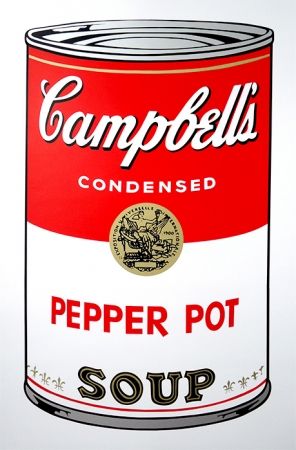 Screenprint Warhol (After) - Campbell's Soup - Pepper Pot