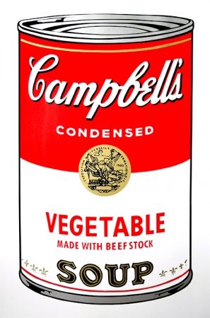 Screenprint Warhol (After) - Campbell's Soup - Vegetable