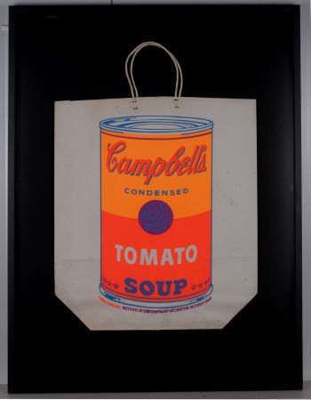 Screenprint Warhol - Campbell's Soup Bag