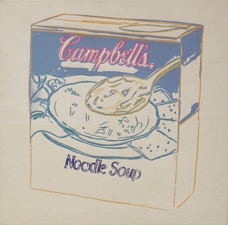 Screenprint Warhol - Campbell’s Soup Box: Noodle Soup