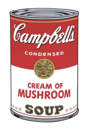 Screenprint Warhol - Campbell's Soup Can: Cream of Mushroom (F. & S. II.53)