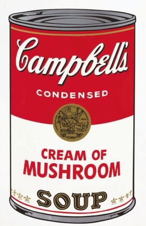 Screenprint Warhol - Campbell's Soup I: Cream of Mushroom by Andy Warhol