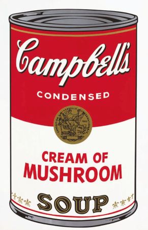 Screenprint Warhol - Campbell’s Soup I: Cream of Mushrooms