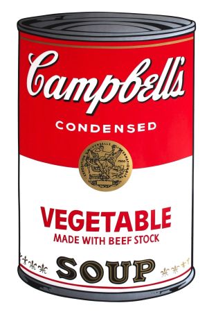 Screenprint Warhol - Campbell's Soup I: Vegetable (FS II.48)