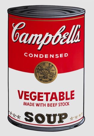 Screenprint Warhol - Campbell's Soup I: Vegetable (FS II.48)
