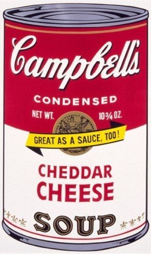 Screenprint Warhol - Campbell’s Soup II: Cheddar Cheese 