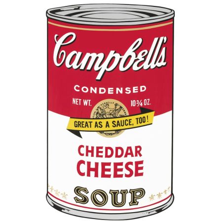 Screenprint Warhol - Campbell’s Soup II: Cheddar Cheese 