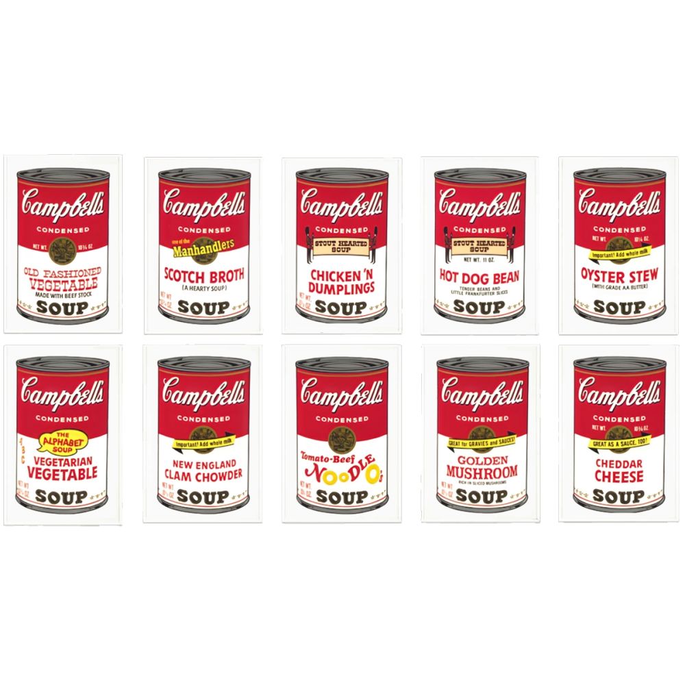 Screenprint Warhol - Campbell’s Soup II Complete Portfolio