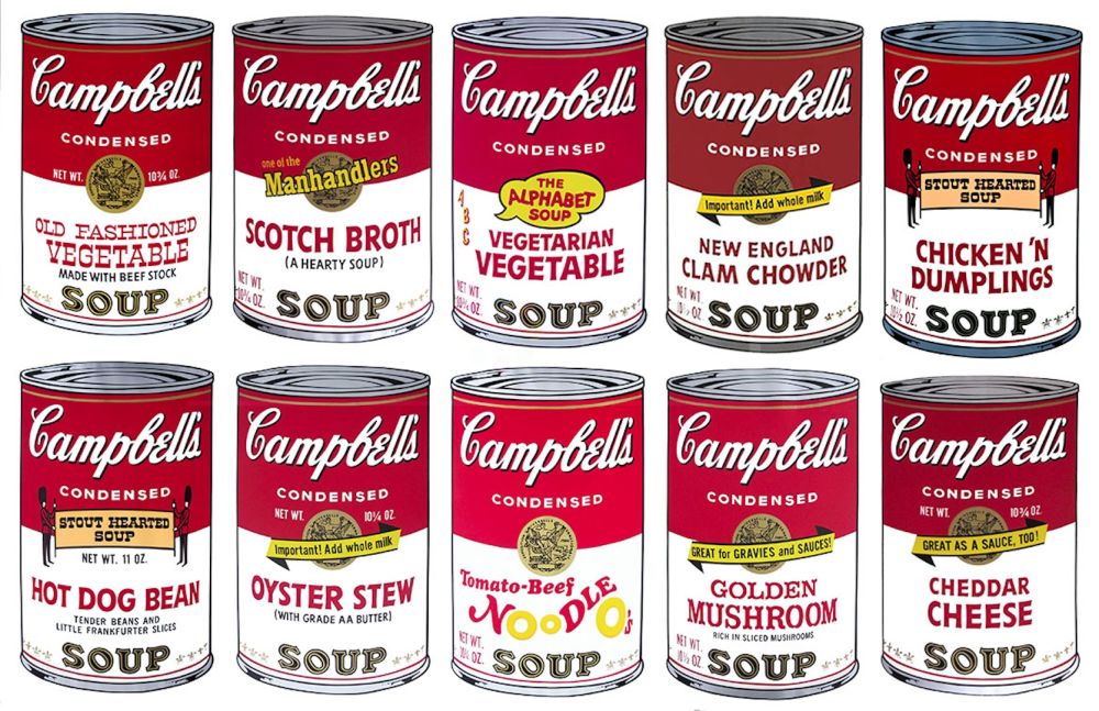 Screenprint Warhol - Campbell’s Soup II Complete Portfolio