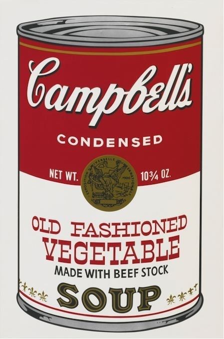 Screenprint Warhol - Campbell’s Soup II: Old Fashioned Vegetable (FS II.54)