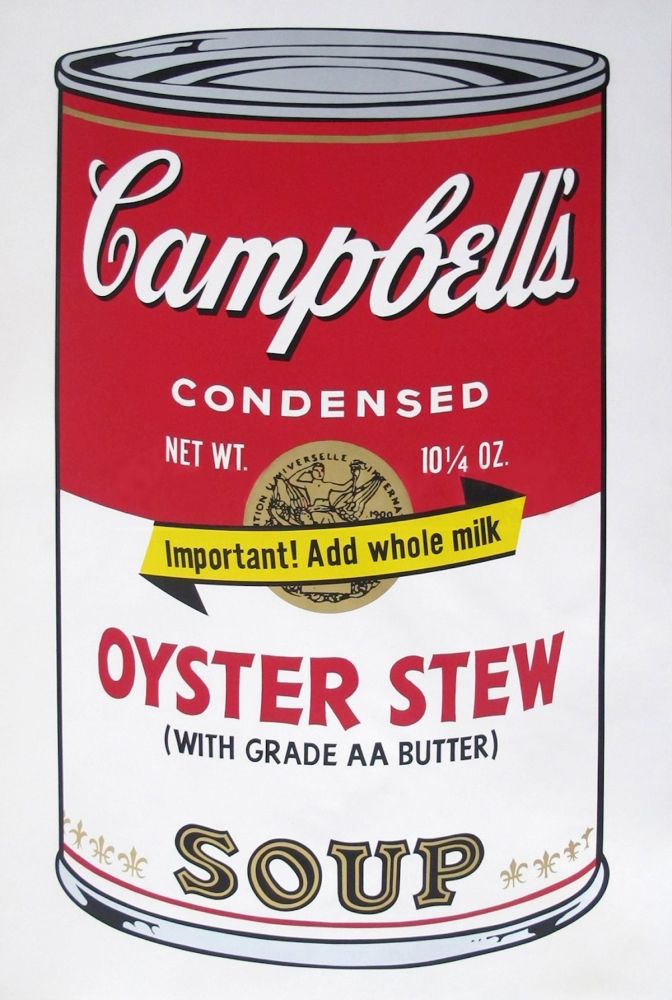 Screenprint Warhol - Campbell’s Soup II: Oyster Stew (FS II.60)