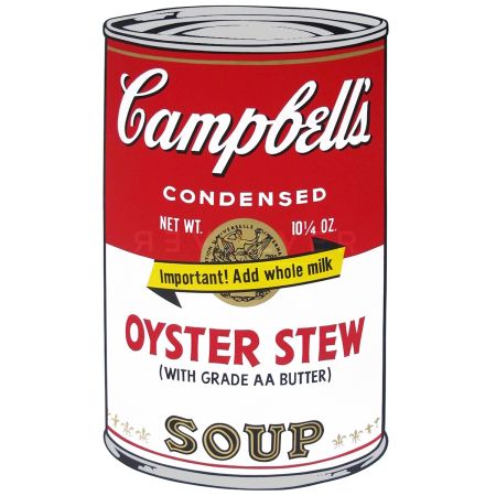 Screenprint Warhol - Campbell’s Soup II: Oyster Stew (FS II.60)