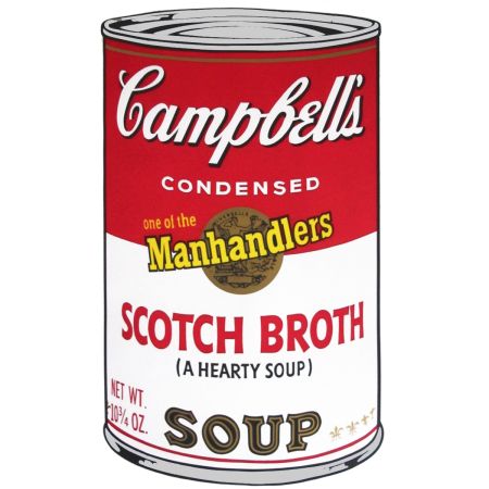 Screenprint Warhol - Campbells Soup II: Scotch Broth 