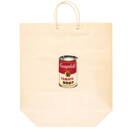 Screenprint Warhol - Campbells Soup Shopping Bag (FS II.4)